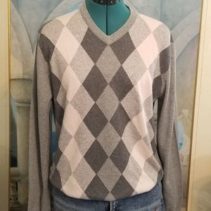 Banana Republic Argyle Sweater size S